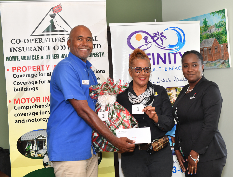 Grand Prize winners - Co-operators Insurance Barbados