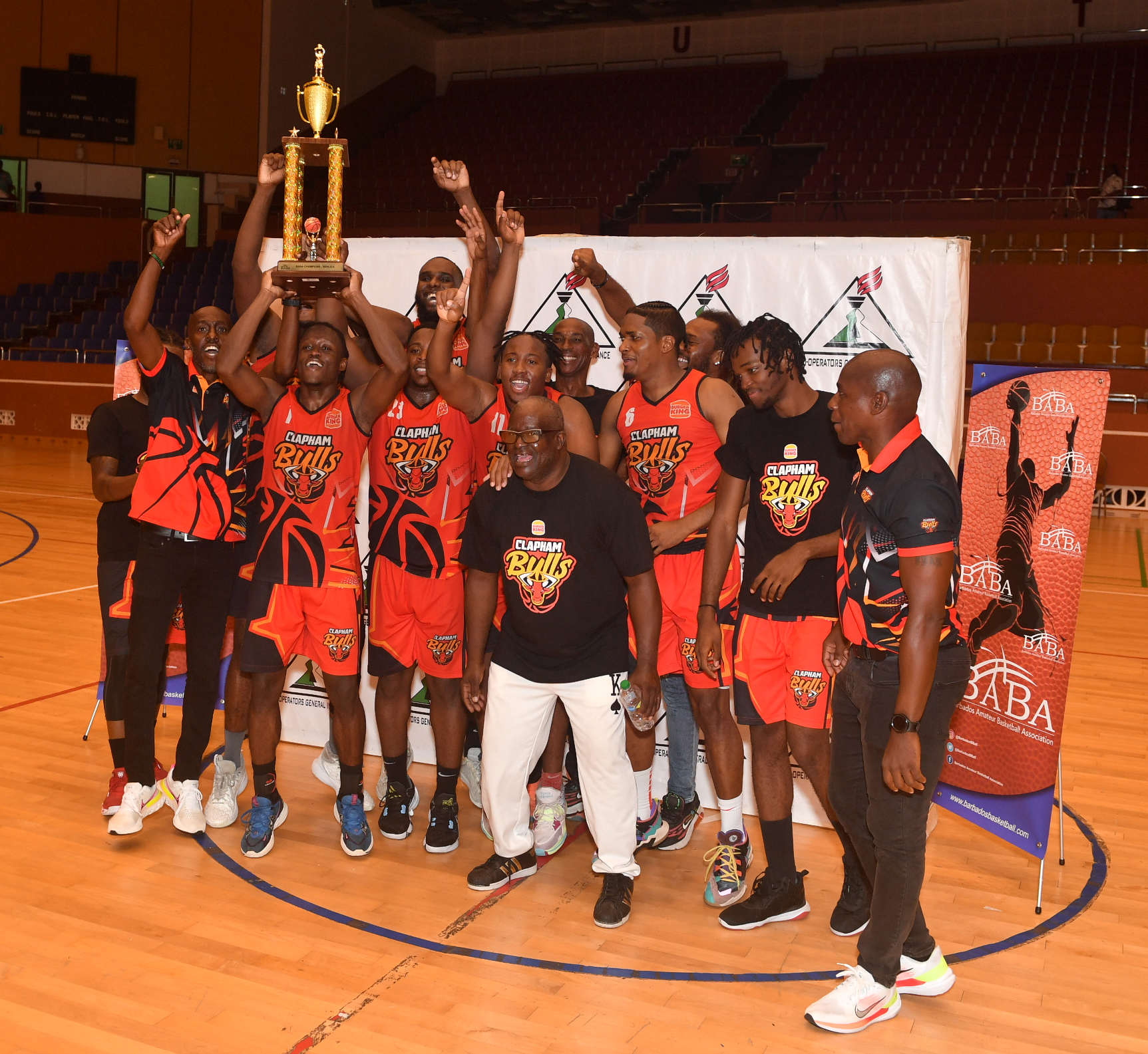Champions of the Co-operators General Insurance Barbados Amateur Basketball Association Premier League